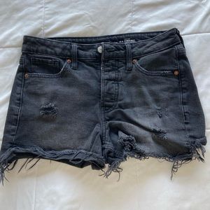 Old navy black jean shorts
